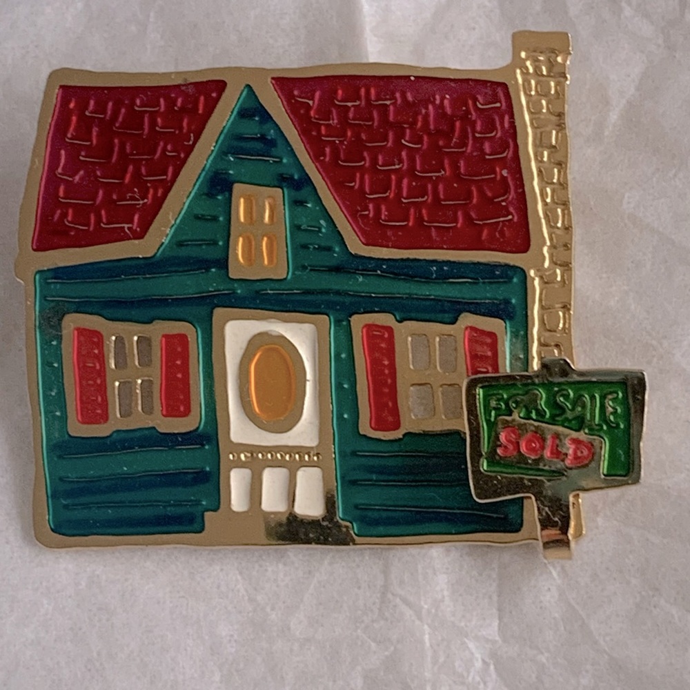 Thank your Realtor SOLD Brooch